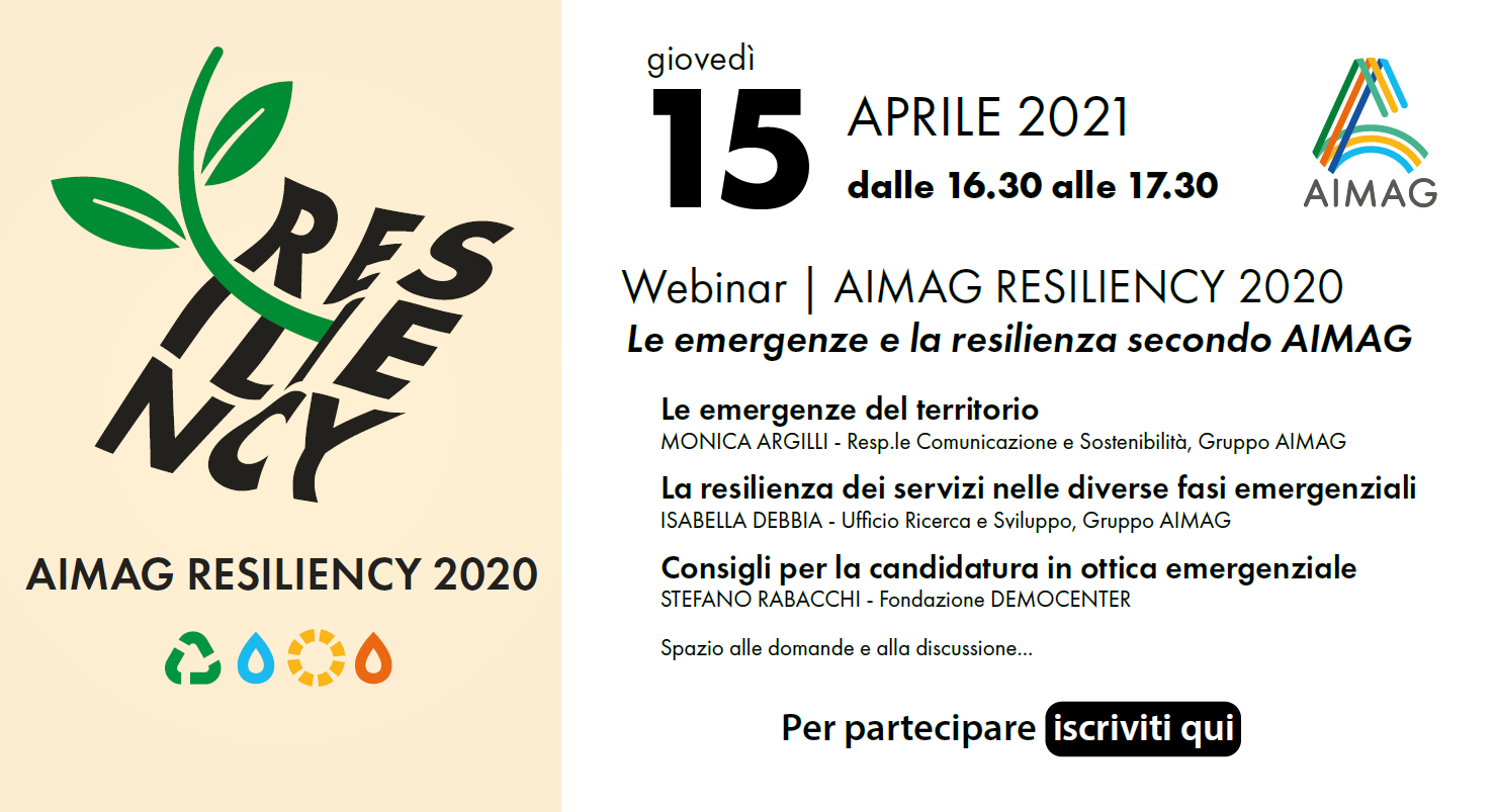 invito aimag resiliency al webinar del 15 aprile