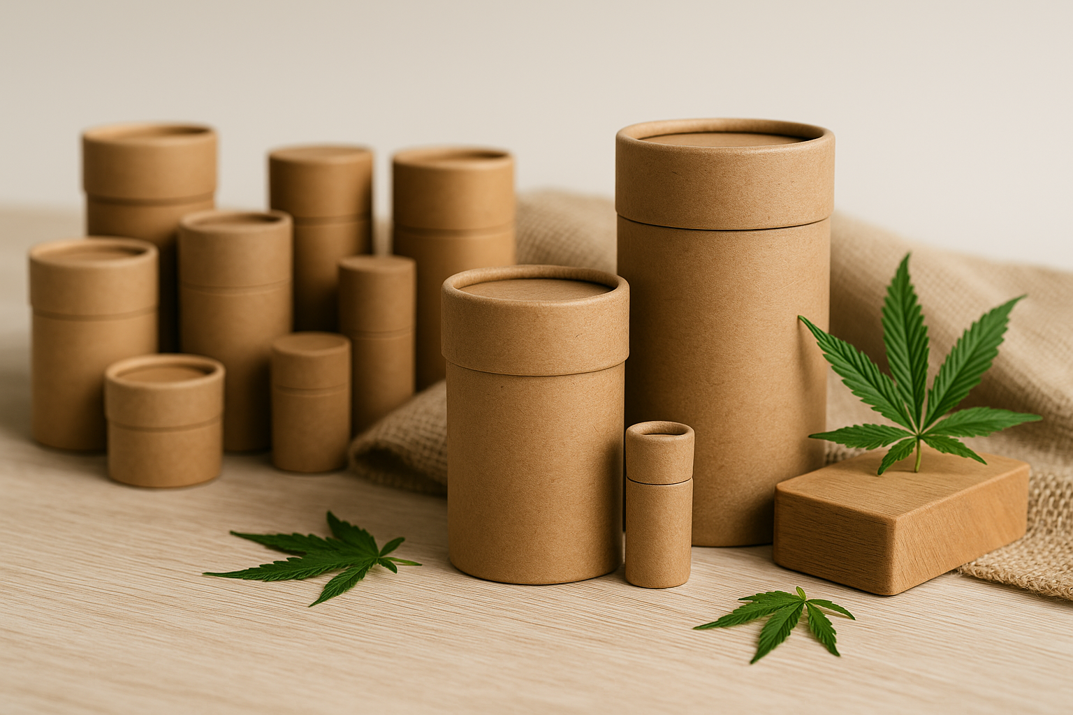 Packaging per prodotti alla canapa