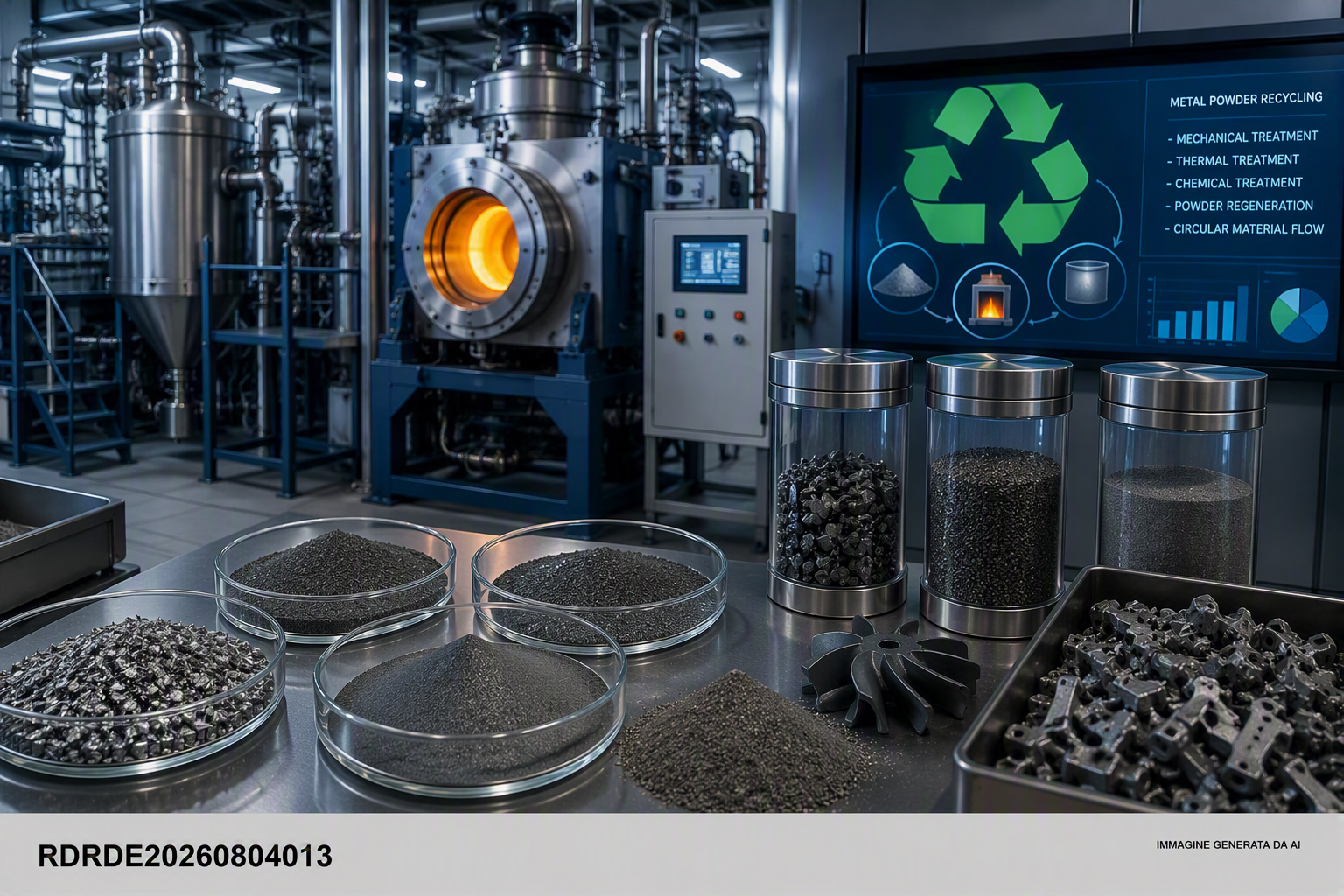 Istituto tedesco cerca partner europei per riciclo di polveri metalliche da rifiuti