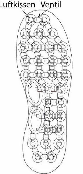 Soletta per il trattamento del piede diabetico