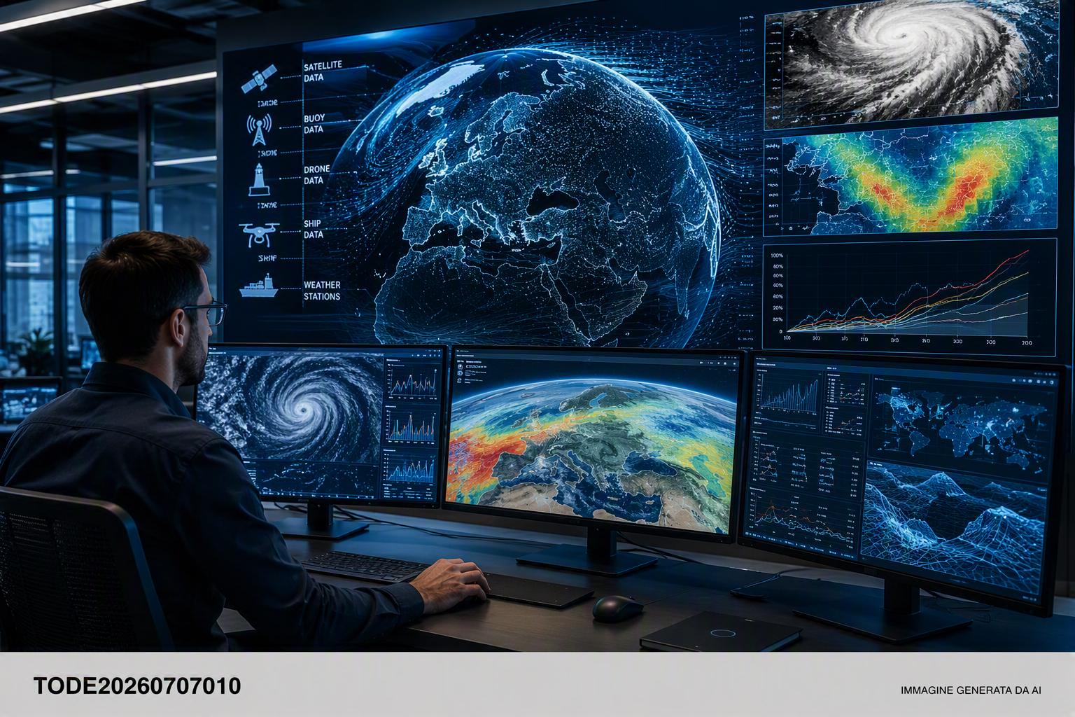 Digital Twin per previsioni atmosferiche e oceaniche