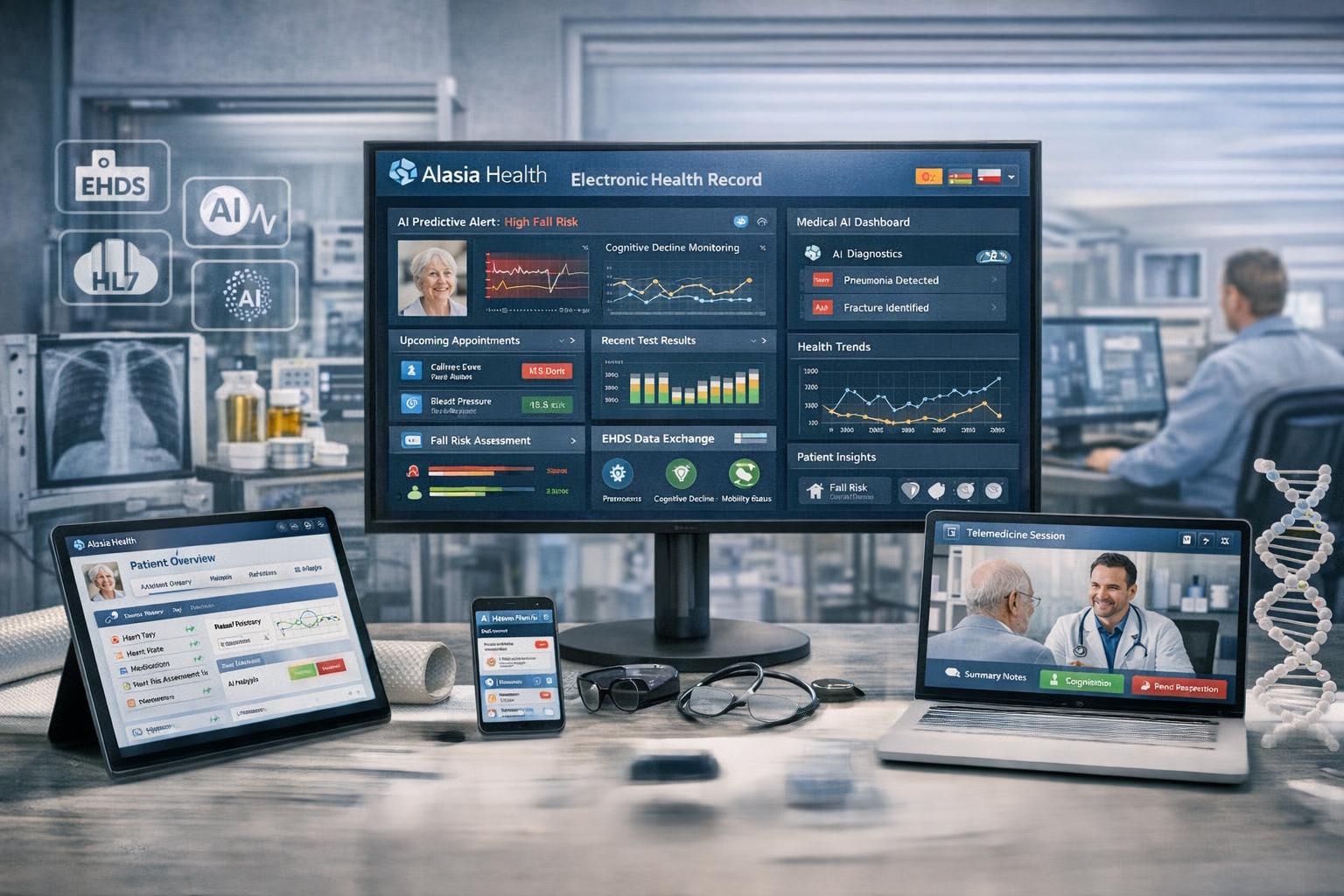 PMI cipriota offre piattaforma EHR modulare con IA e interoperabilità EHDS per co-sviluppo