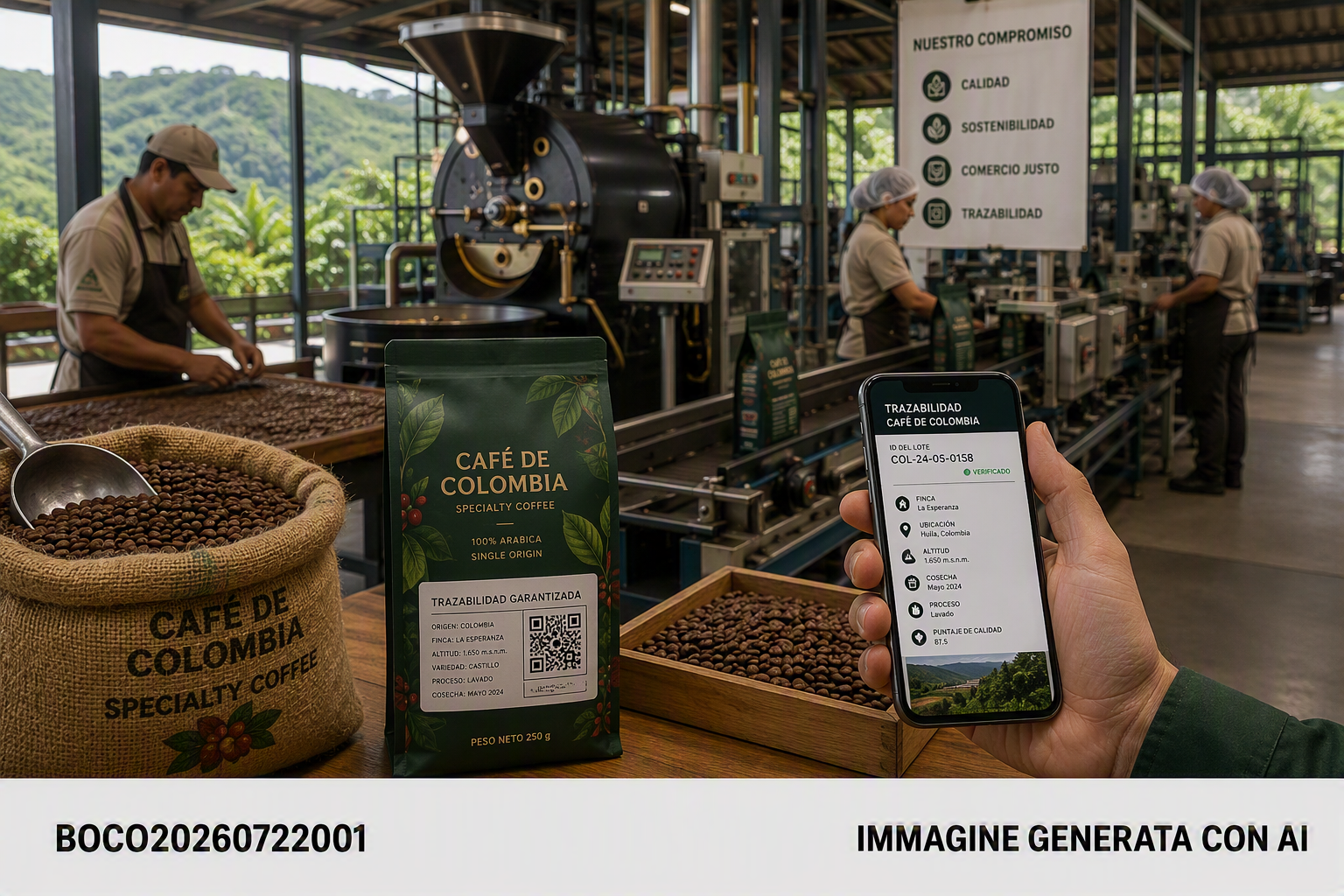 Cooperativa colombiana offre caffè specialty tracciabile e cerca distributori esteri
