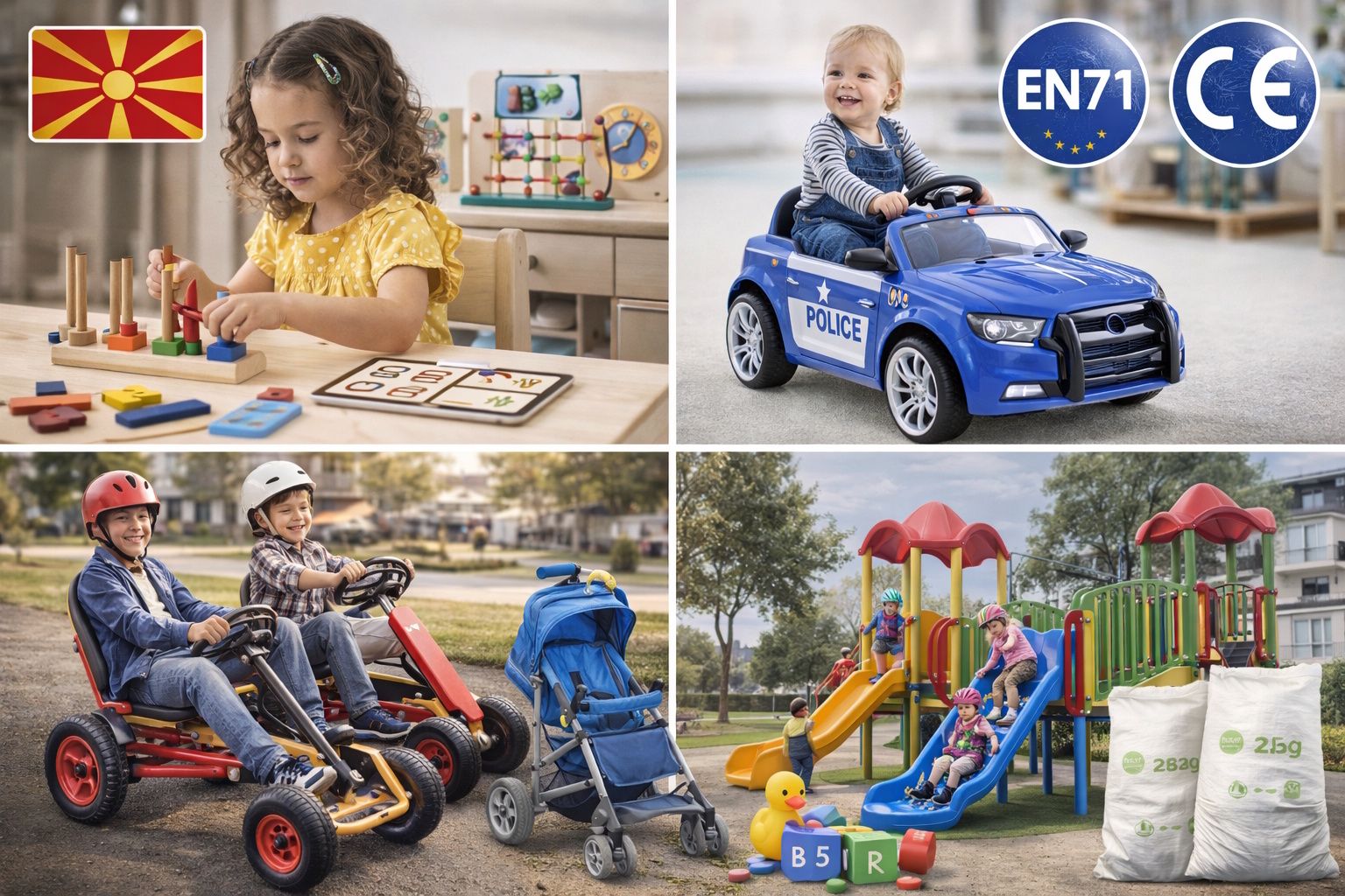 Distributore macedone di giocattoli cerca produttori internazionali