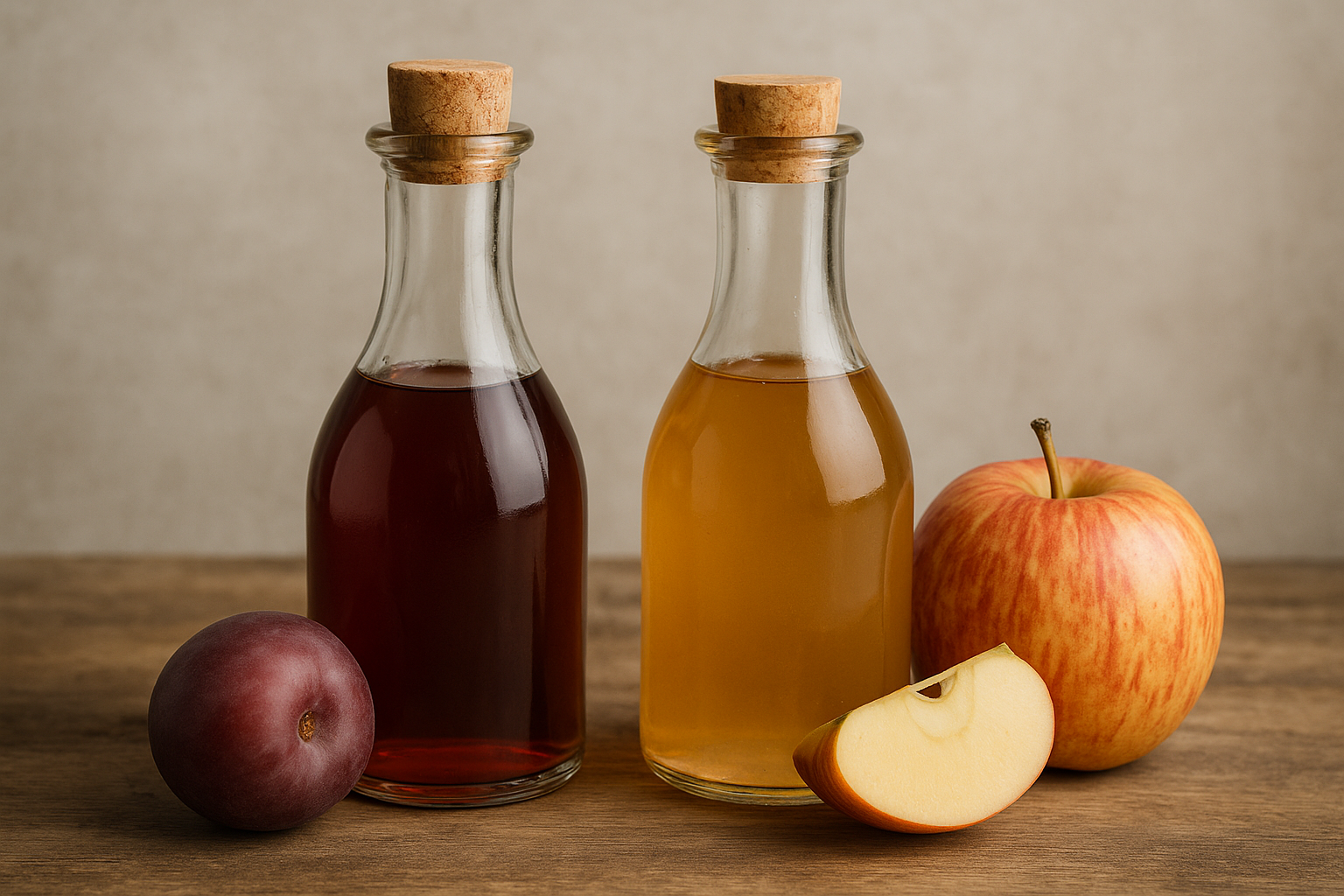 Aceti biologici con filiera corta