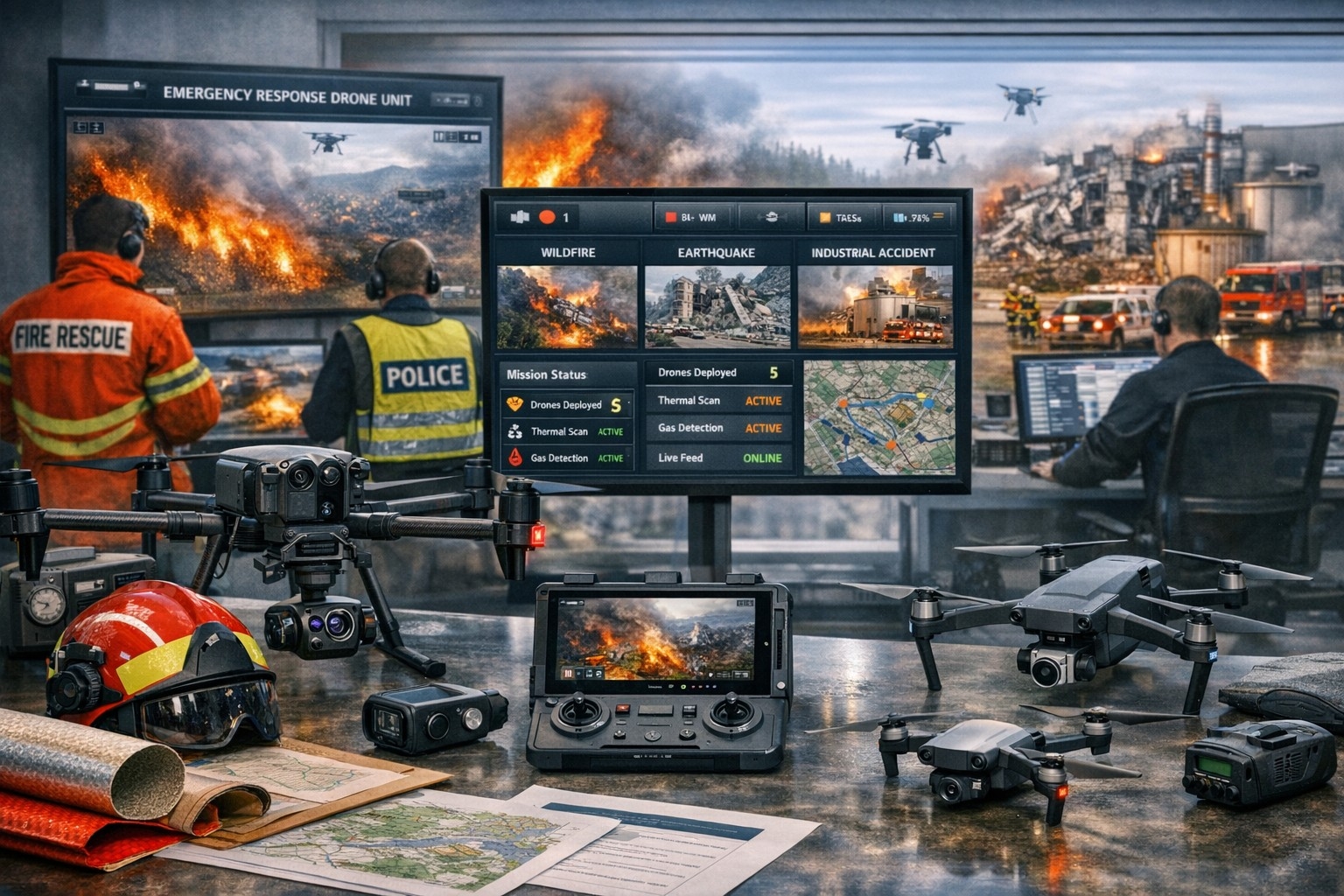 PMI spagnola cerca partner per progetto Horizon Europe su droni per emergenze