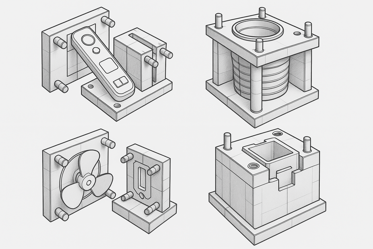 Stampi tecnici in plastica