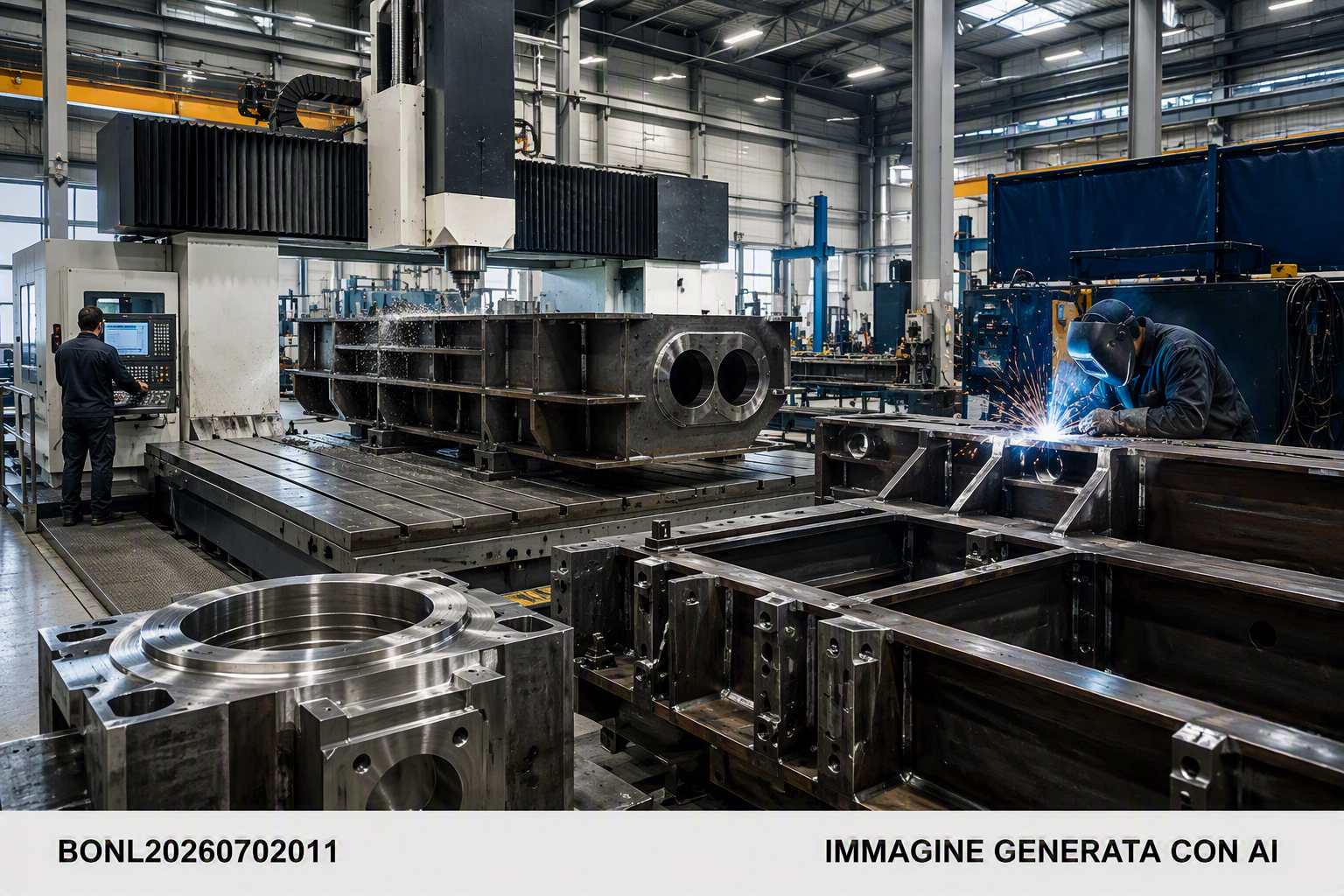 Azienda olandese offre lavorazioni CNC di grandi dimensioni come subfornitore