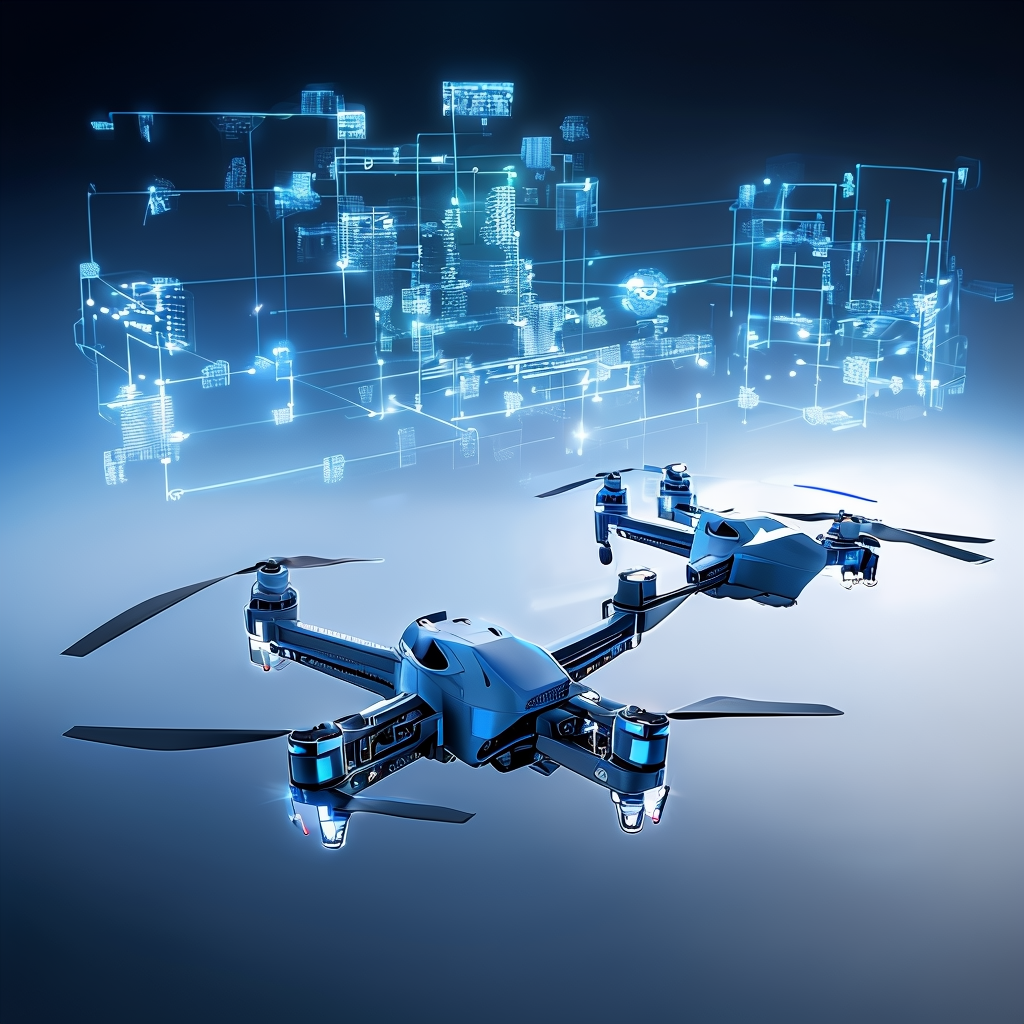 Droni AI per monitoraggio aeroportuale