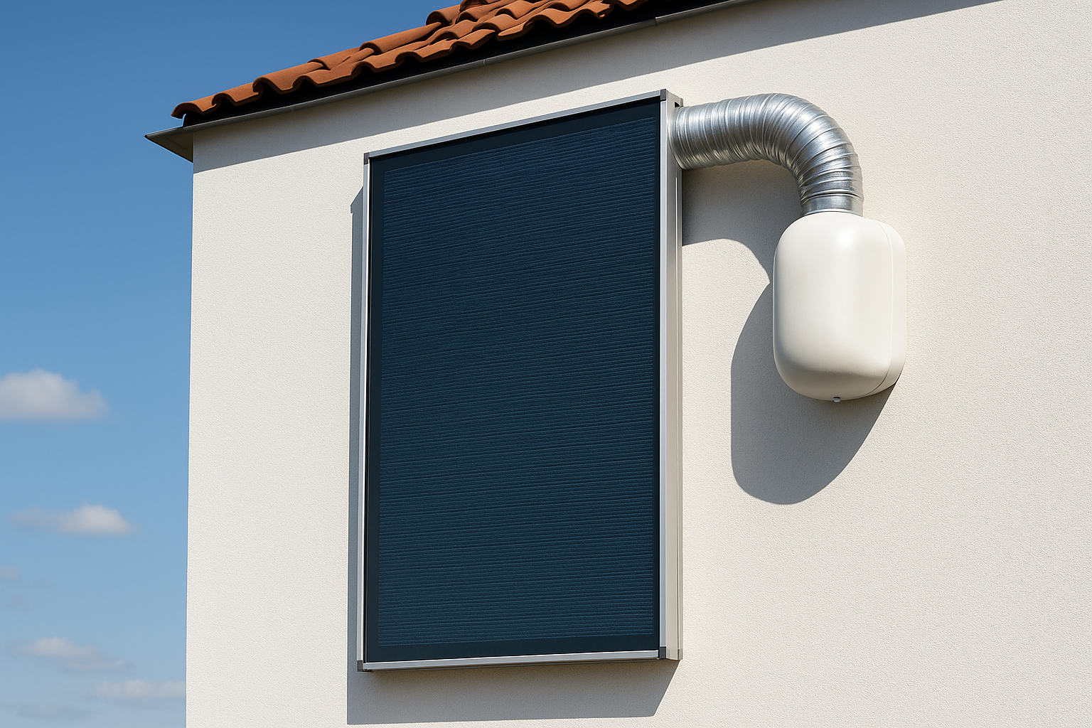 Sistema solare termico ad aria ad alta efficienza