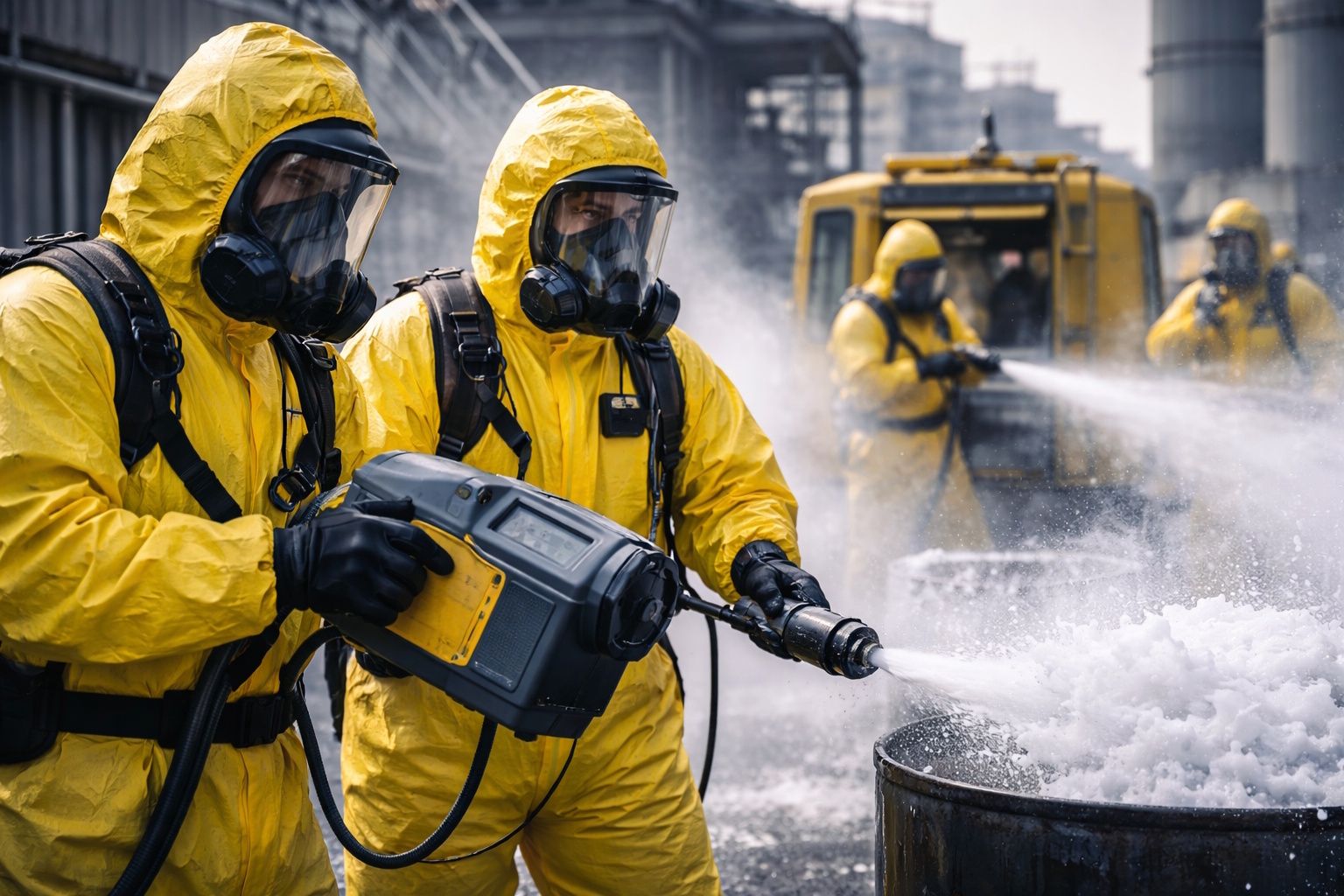PMI francese produttrice di DPI CBRN e decontaminazione cerca partner europei