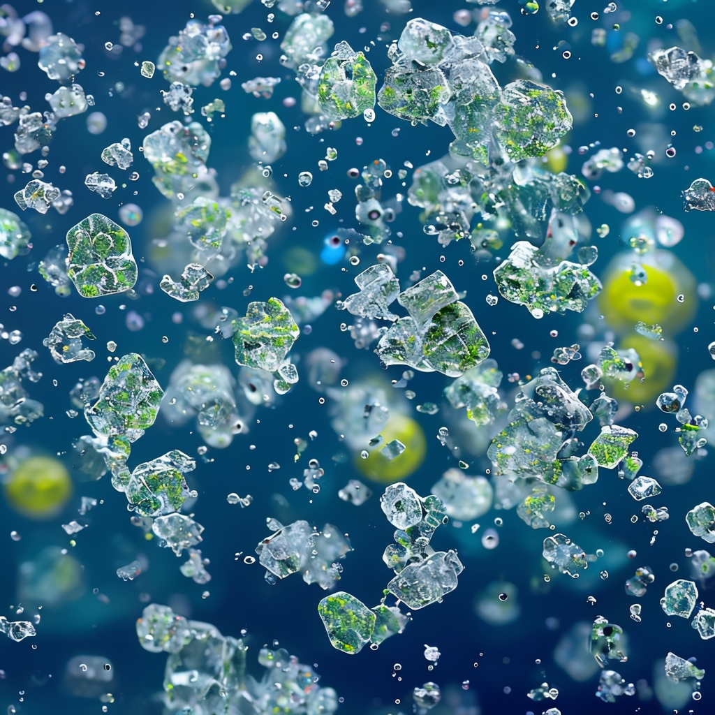 Sistema per la rimozione di microplastiche dal sale marino