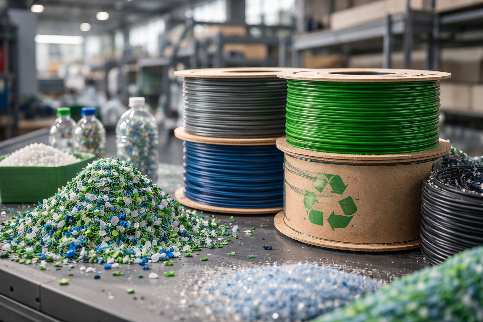 Azienda bulgara cerca fornitori di filamenti polimerici riciclati per stampa 3D