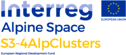 Logo Interreg Alpine Space: S3-4Alp Clusters