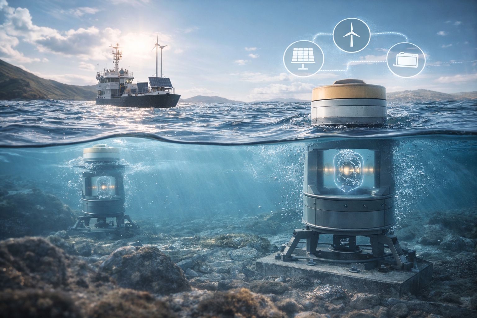 Turbine mareomotrici senza pale per energia continua