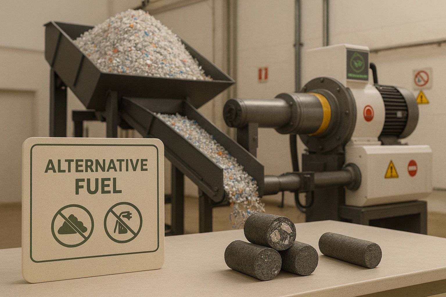 Soluzione energetica da PEX riciclato