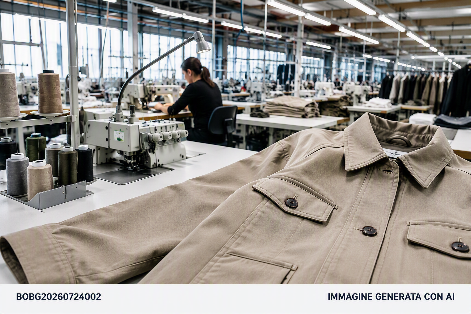 Produttore bulgaro di abbigliamento offre servizi completi per brand internazionali