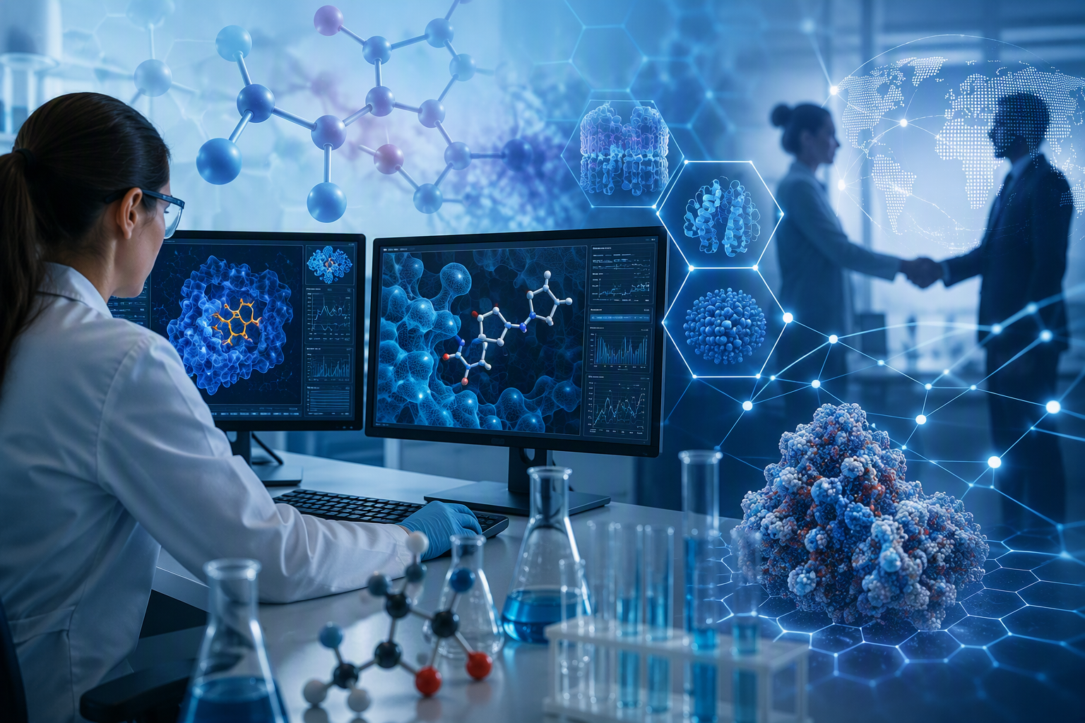 Azienda francese offre simulazioni molecolari per applicazioni biologiche e farmaceutiche
