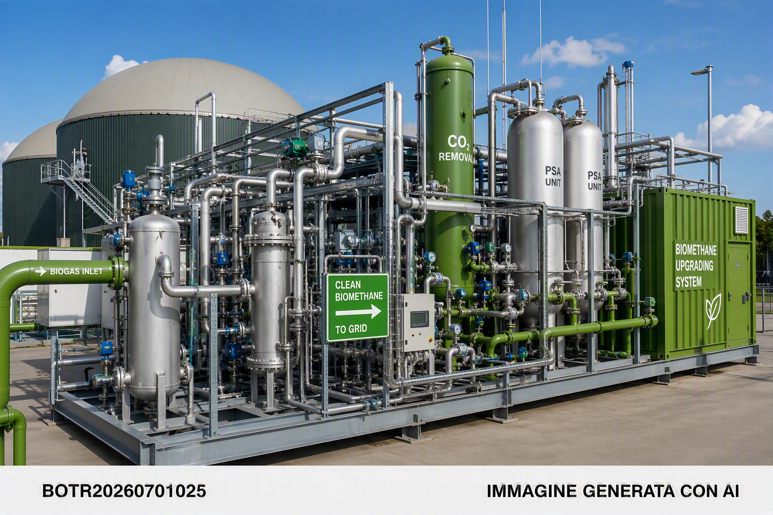 PMI turca offre tecnologie avanzate per upgrading del biogas e produzione di biometano