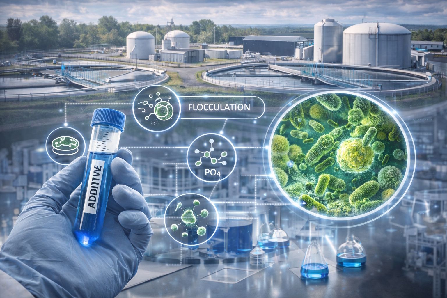 Additivi bio-based per bioaugmentation e trattamento acque