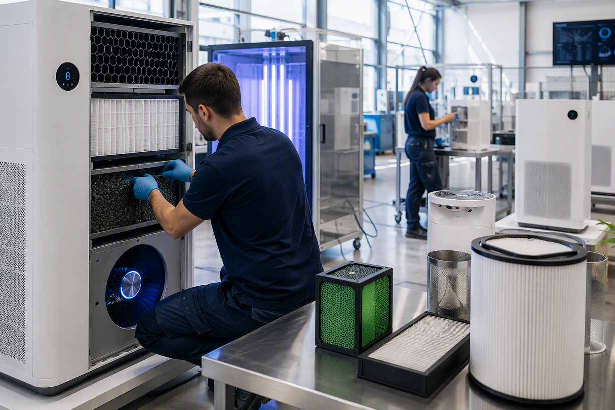 Produttore spagnolo di sistemi avanzati di purificazione dell’aria cerca distributori