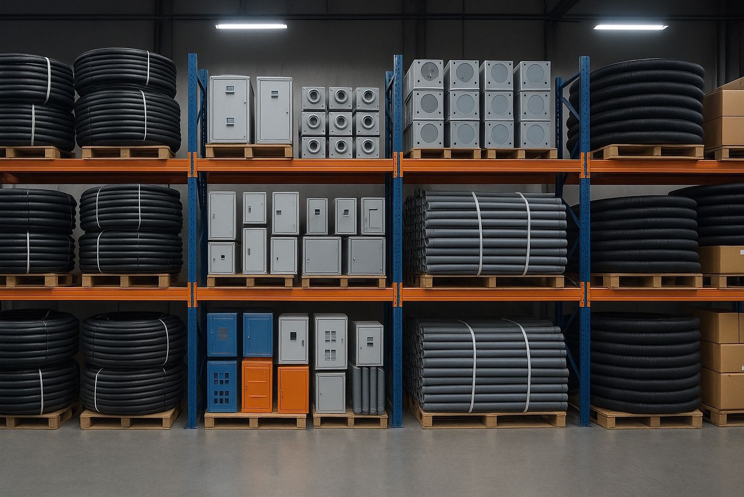 Materiali elettrici e componentistica per rete distributiva