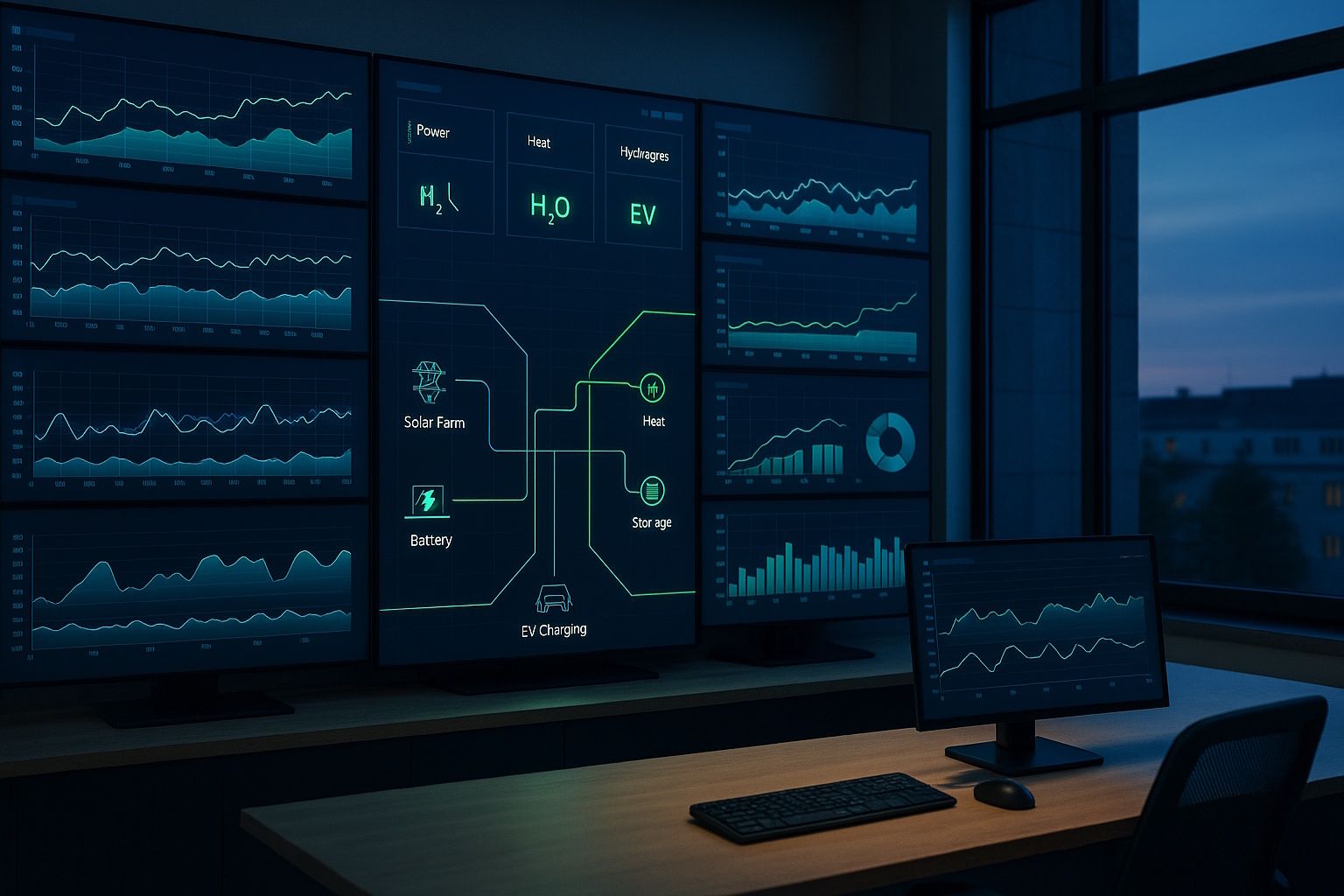 Piattaforma digitale per hub energetici