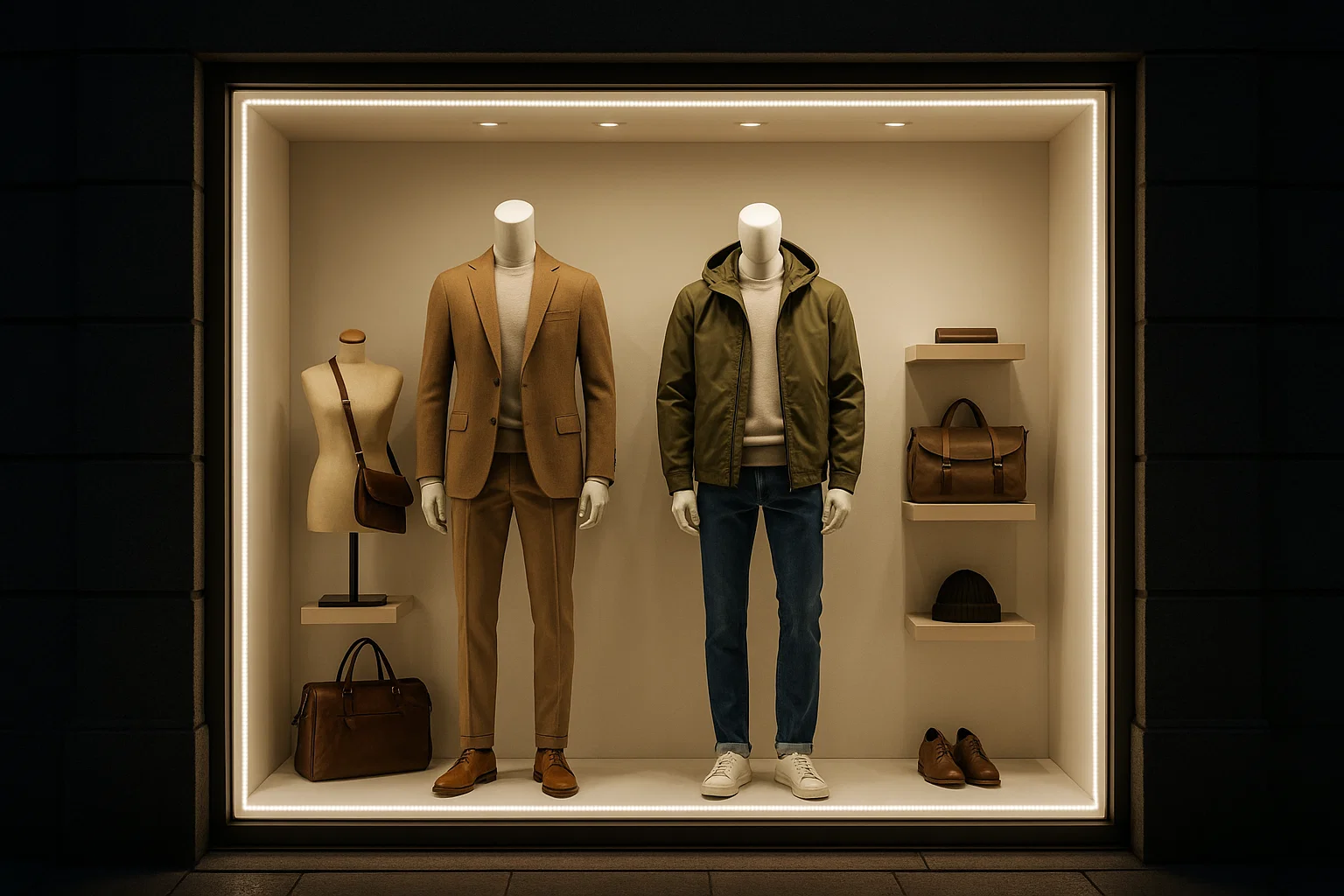 Soluzioni LED per arredo negozi