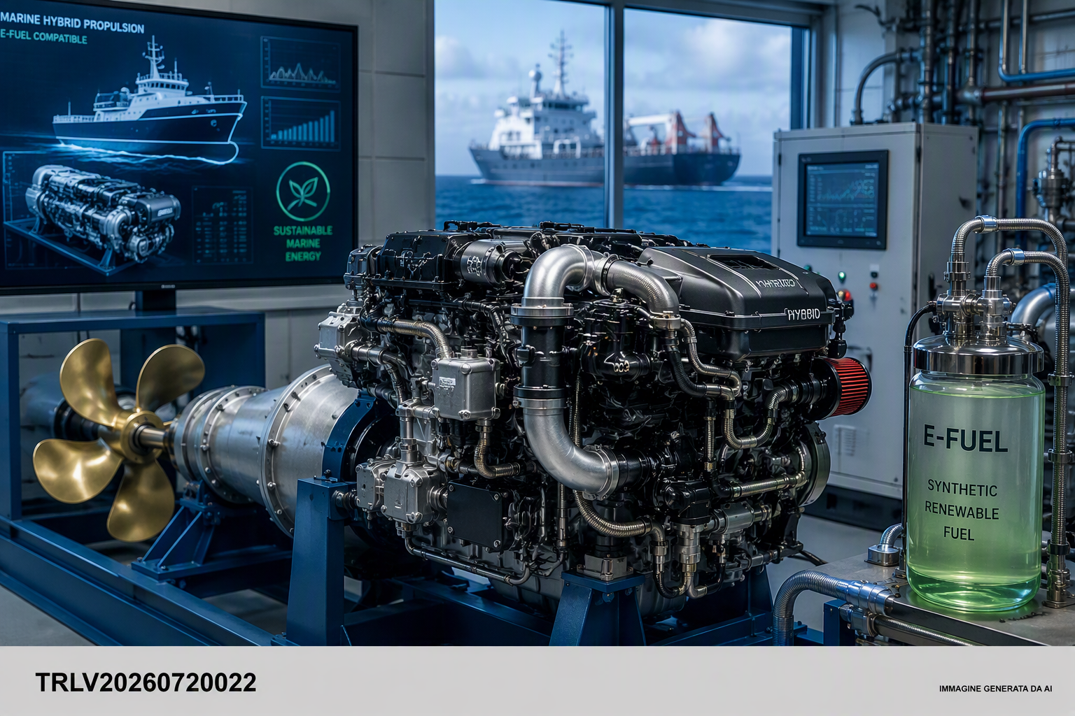 Ricerca produttore UE di motori marini compatibili con e-fuel per progetti Horizon Europe