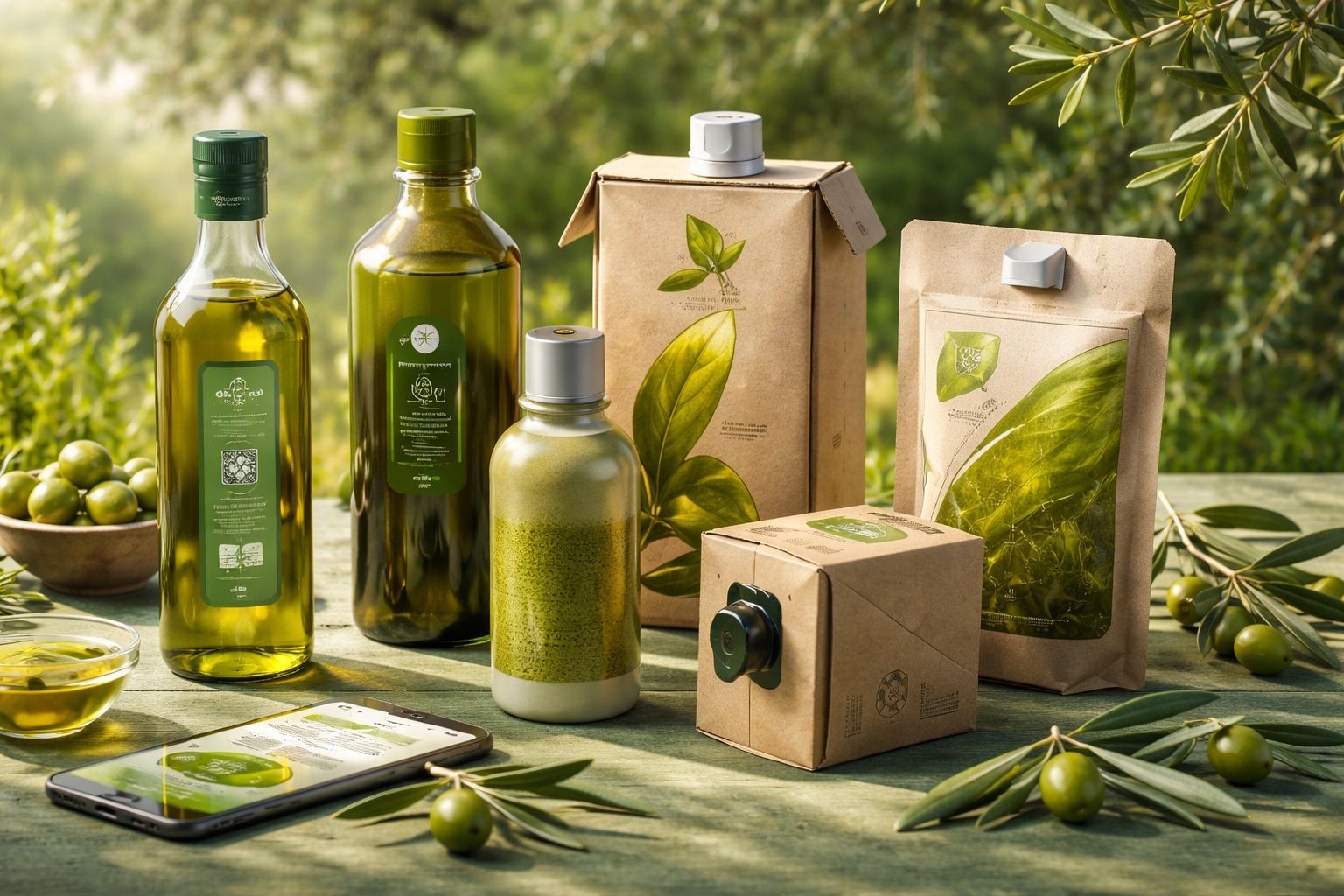 Packaging intelligente e sostenibile per l’olio EVO