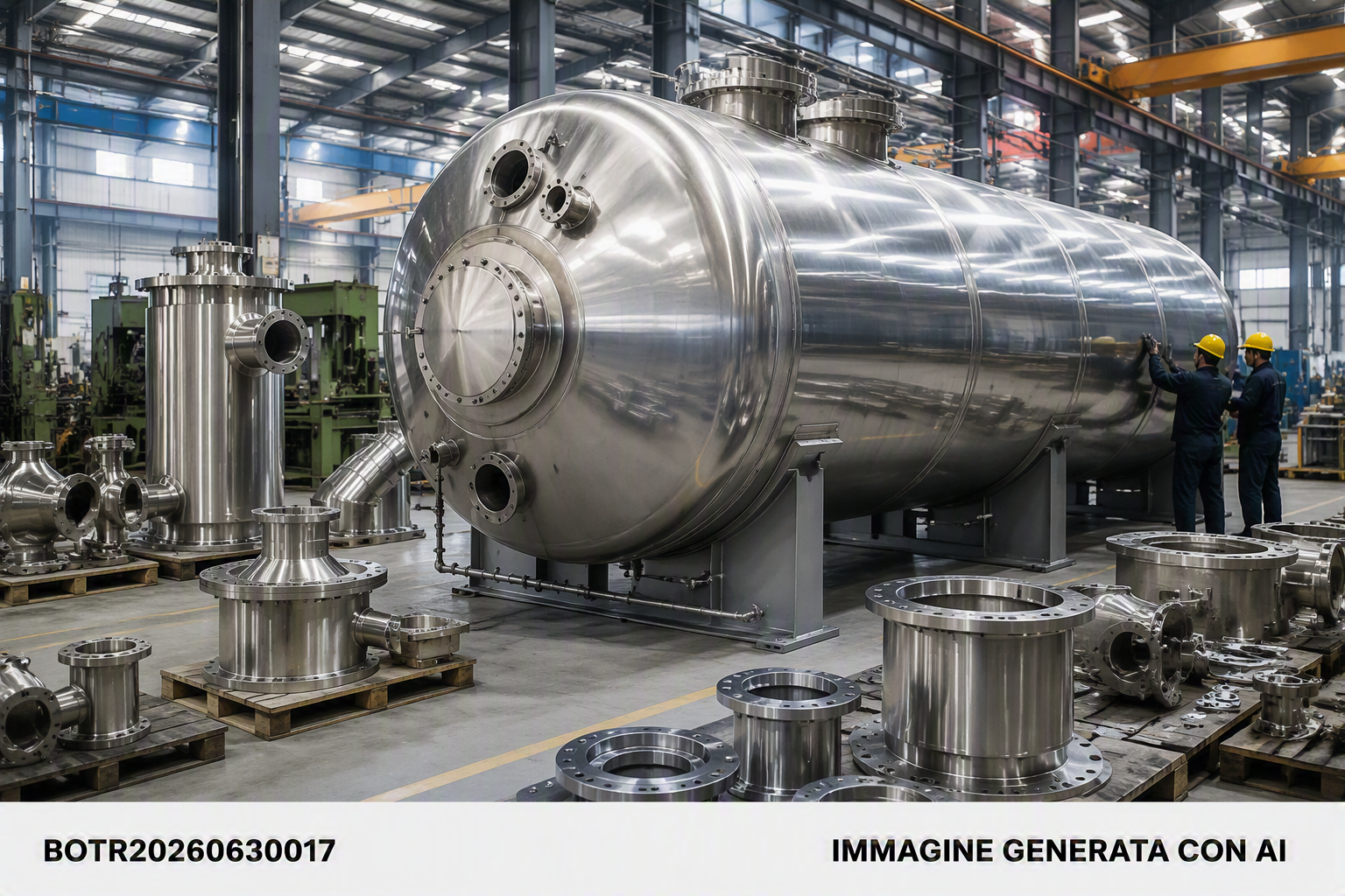 Azienda turca offre apparecchiature di processo in acciaio inox su commessa