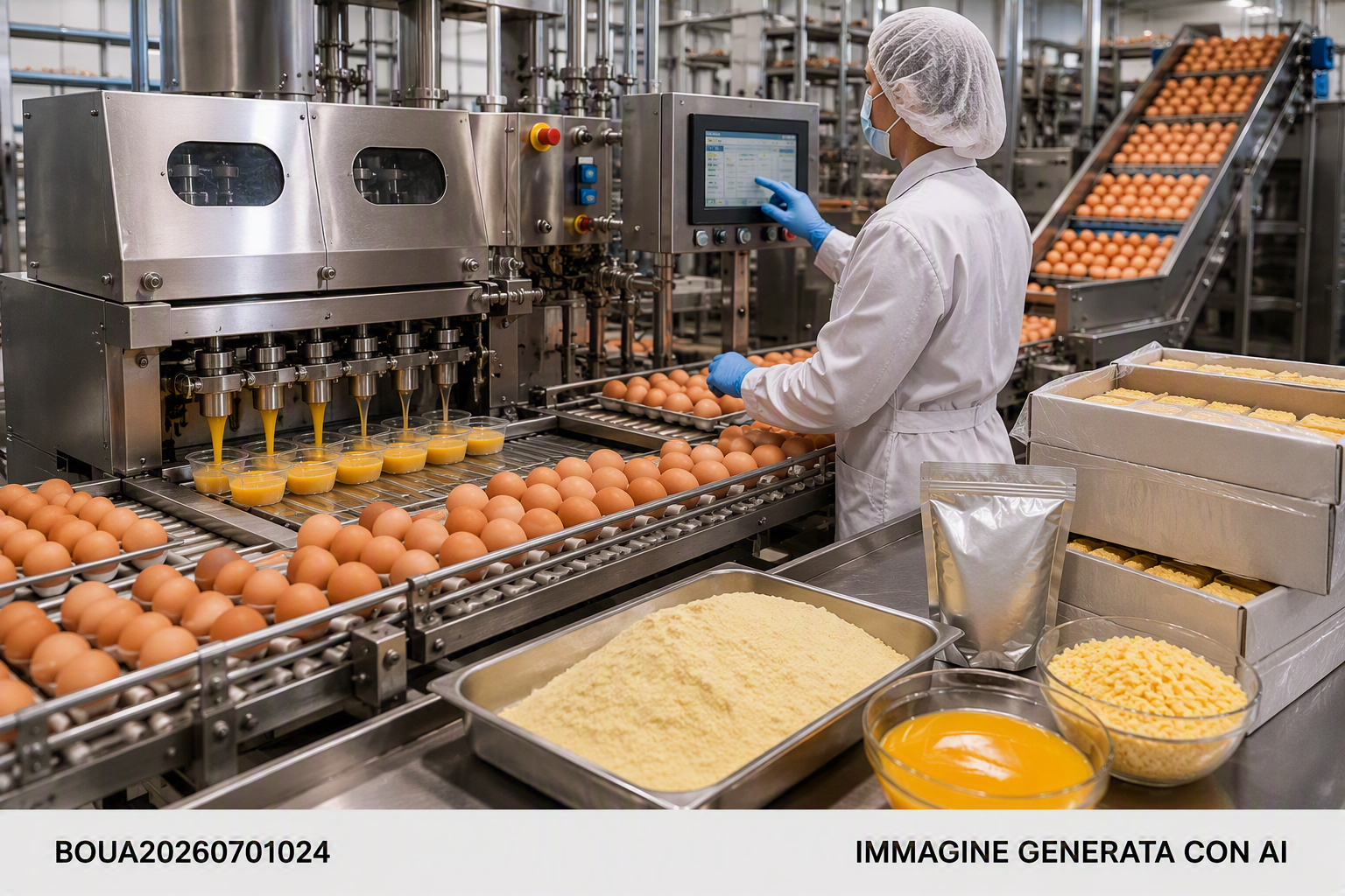 Azienda ucraina cerca partner commerciali per prodotti a base di uova