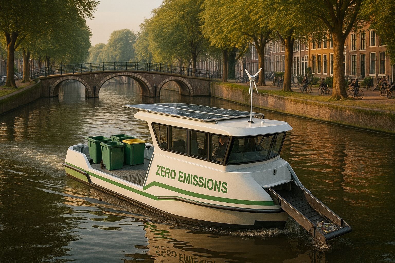 Logistica intelligente delle vie d’acqua interne — nave a zero emissioni - partner per Horizon