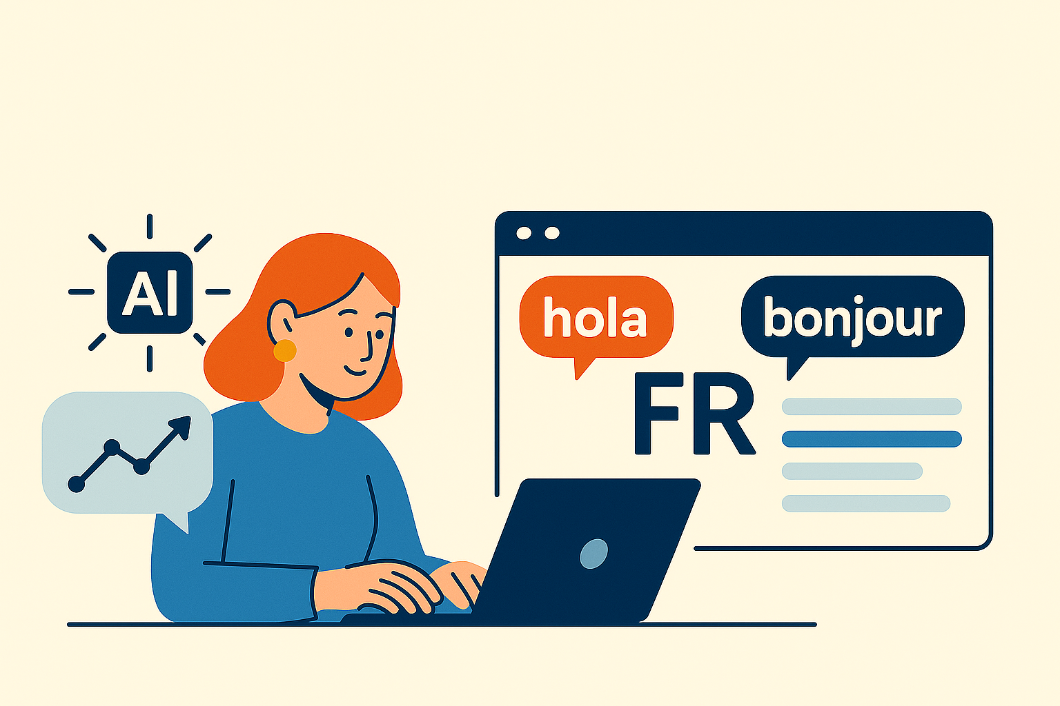 Piattaforma AI per apprendimento linguistico