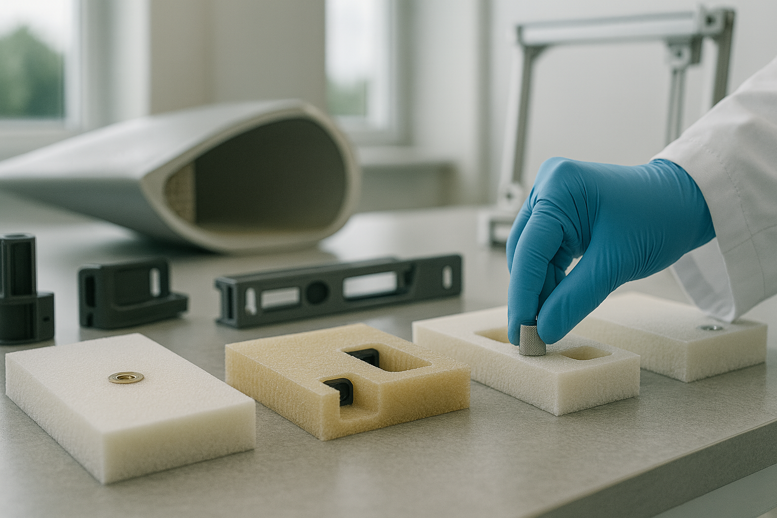 Anime in schiuma PET/PE e materiali plastici per OEM dell’eolico/fotovoltaico/accumulo