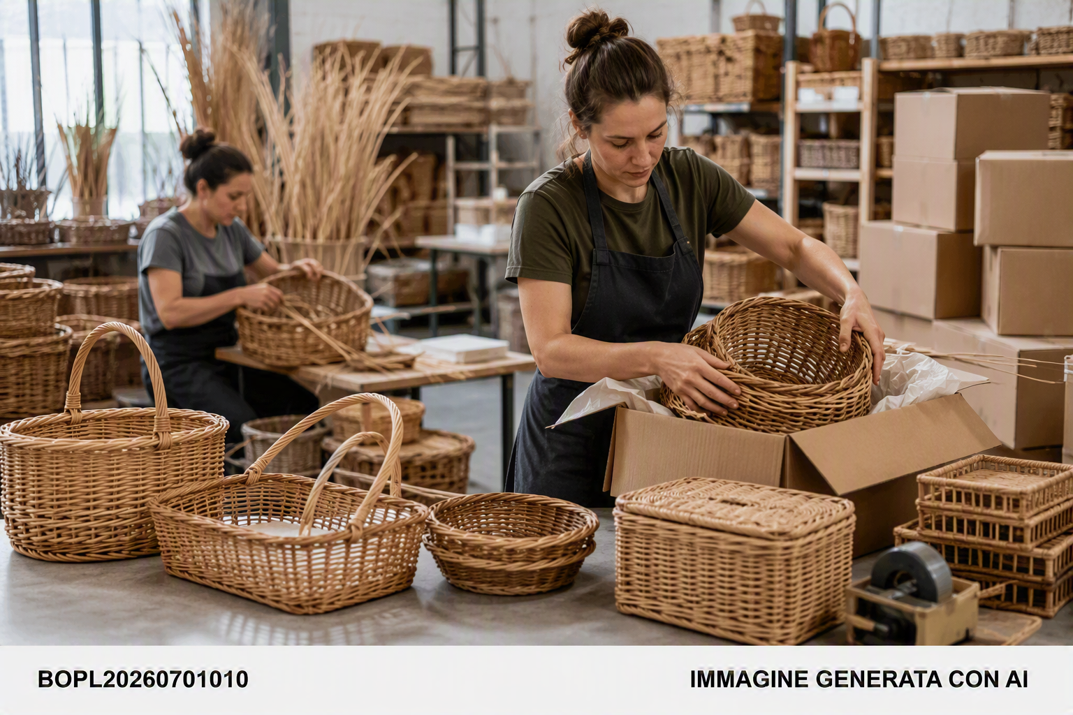 Produttore polacco di articoli in vimini cerca partner commerciali e distributori