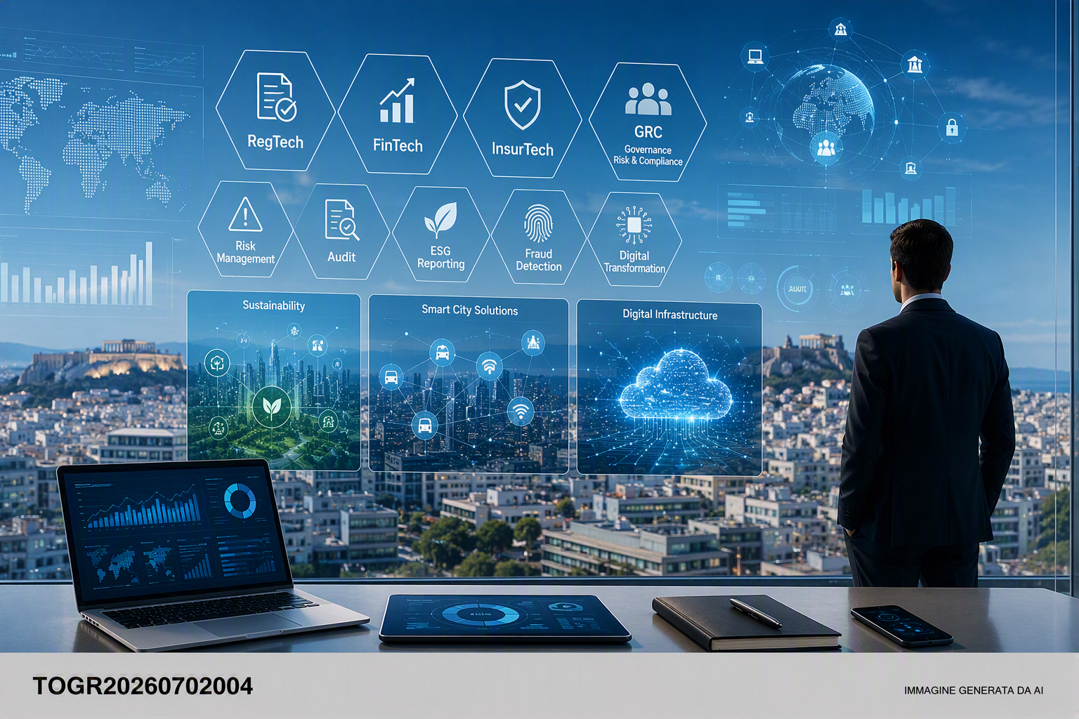 Azienda greca cerca collaborazioni internazionali per lo sviluppo di soluzioni digitali (RegTech FinTech InsurTech, compliance ecc.)