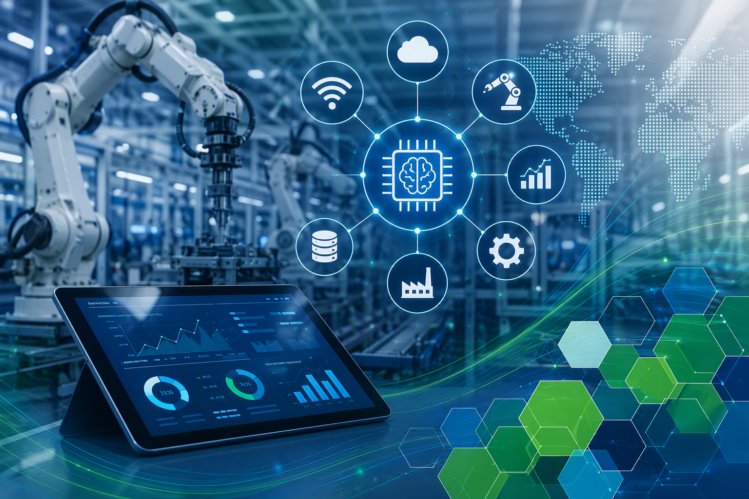 Piattaforma modulare per digitalizzazione e sostenibilità nei processi produttivi