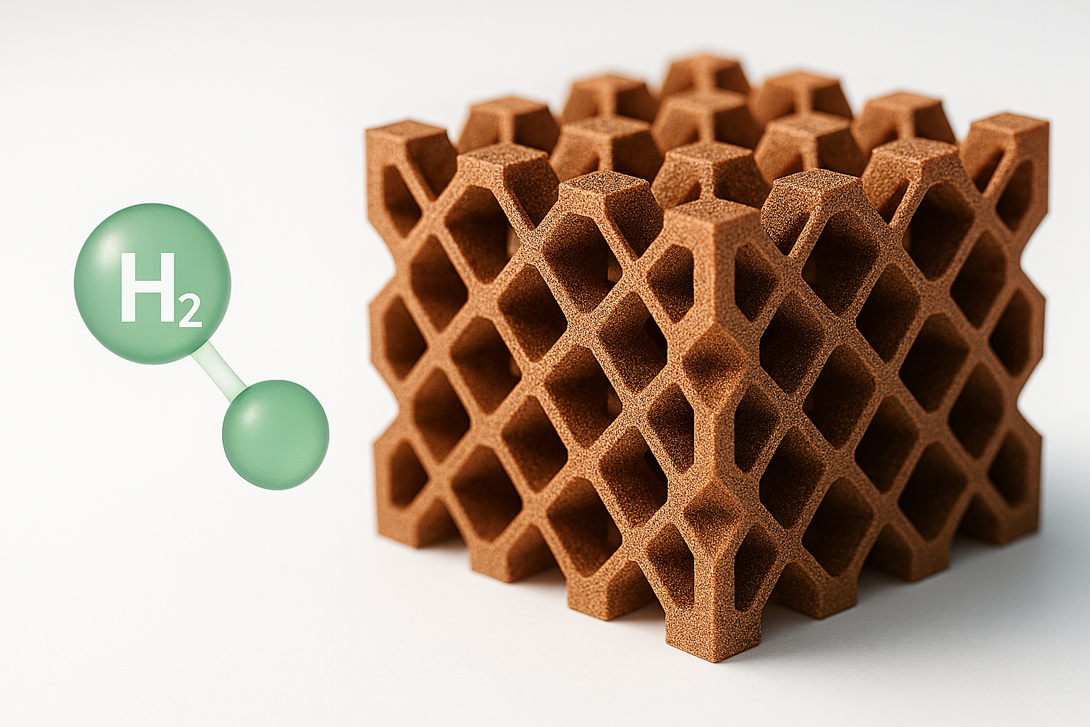 Catalizzatore Cu-Ce stampato in 3D per purificazione idrogeno verde: offerta di cooperazione