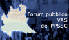 Logo Primo Forum pubblico procedura di VAS del Programma Pluriennale di Sviluppo del Settore Commerciale (PPSSC)