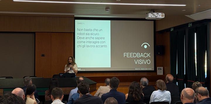 Sara Muscolo — Progettare l’interazione quando il collega è un robot