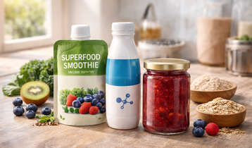 Sviluppo di alimenti funzionali e salutari - immagine generata da AI